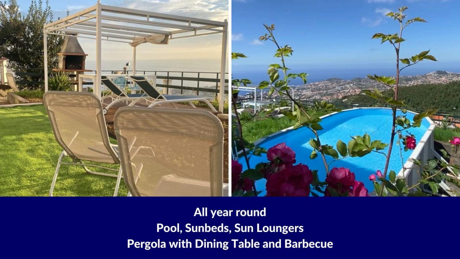 Studio Geek Villa - Open Space - 5M From 5 Top Attractions - Pool All Year Round, Dining Pergola, Barbecue - Funchal Matrix Holiday Home Εξωτερικό φωτογραφία